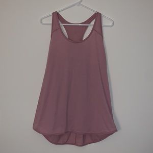 Lululemon Essential Tank Top 
Pleated - Light Pink